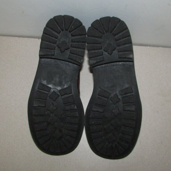 Rugged Terrain Brown Leather Lug Sole Shoes - Picture 13 of 13